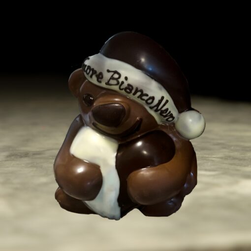 TEDDY BEAR BIANCO NERO - immagine 2