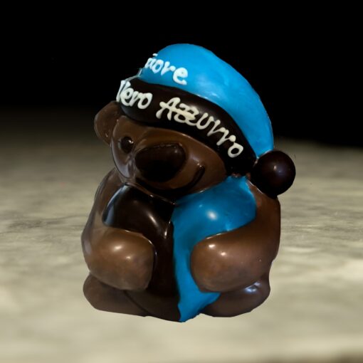 TEDDY BEAR NERO AZZURRO - immagine 2