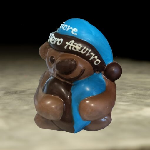 TEDDY BEAR NERO AZZURRO