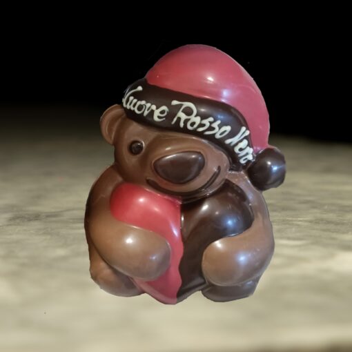 TEDDY BEAR ROSSO NERO